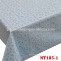 colorful printed pvc plastic embossing lace table cloth
